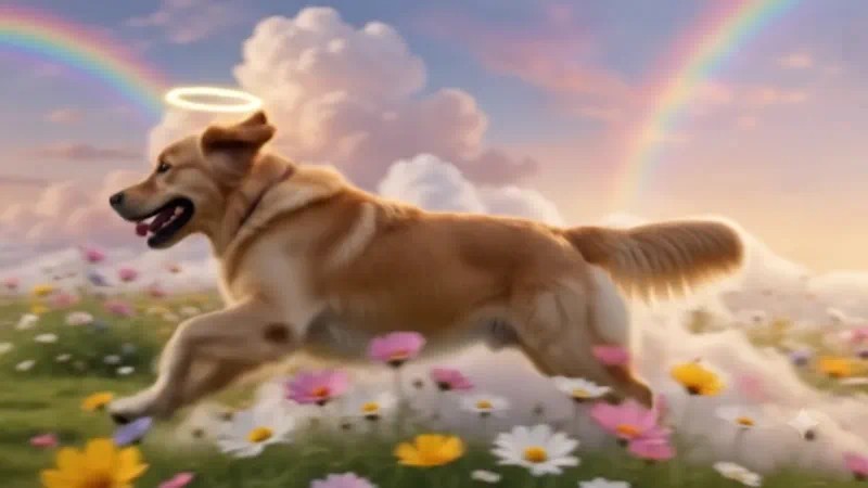 Moving 3D Dog Portrait
