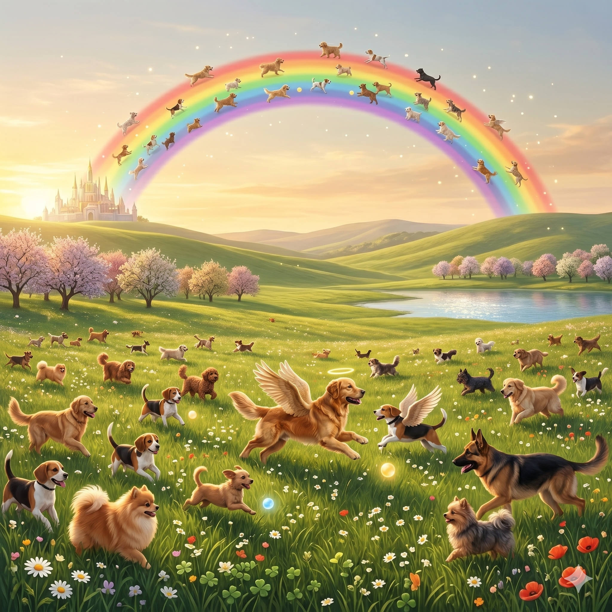 Green Open Field
